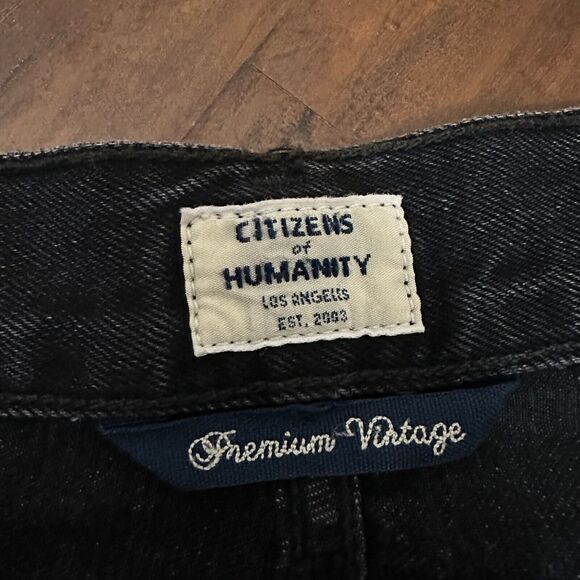 CITIZENS OF HUMANITY COH Sasha Twist Flare Crop Jeans Low Slung Flare - Picture 10 of 16